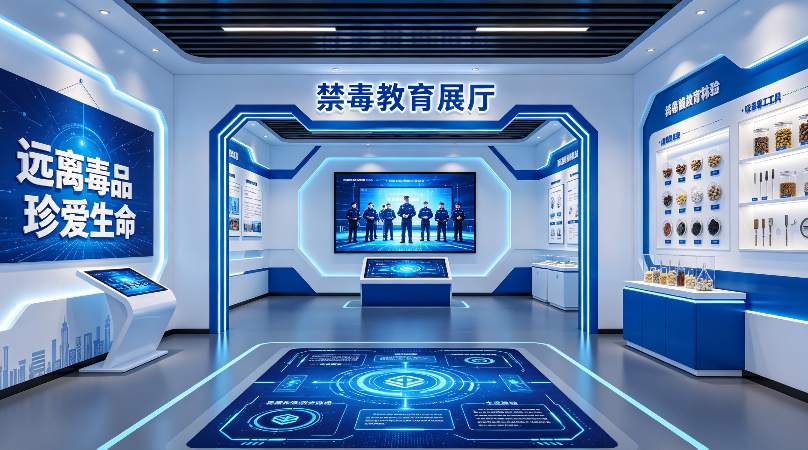 禁毒教育展厅设计怎么做？让警示教育真正走进人心