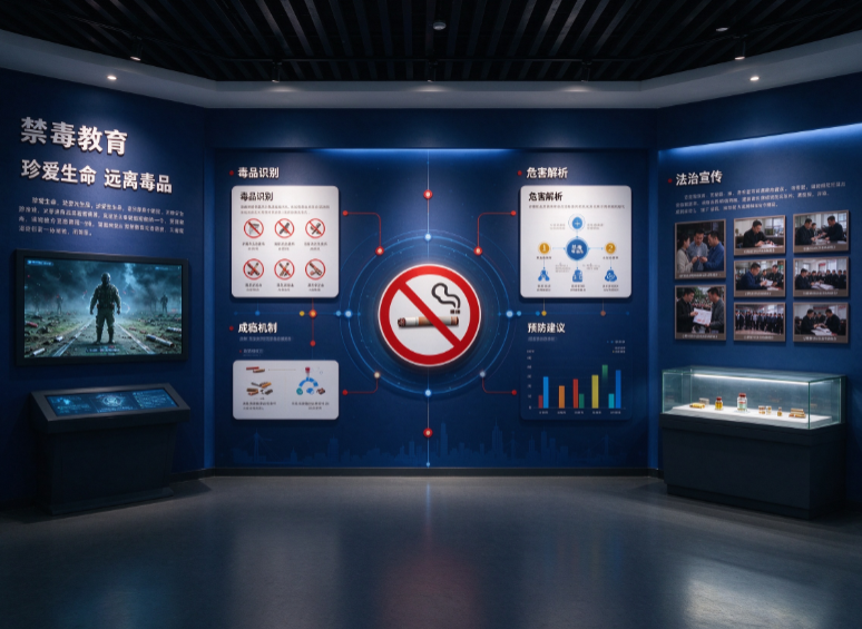 禁毒教育基地参观指南：看懂展陈内容，学会应对身边风险